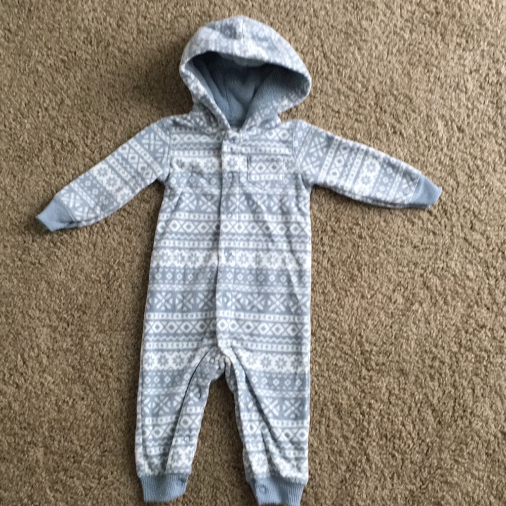 Baby winter jumpsuit. 9 months